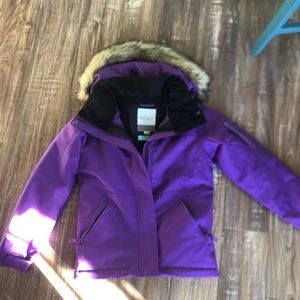 Roxy girls large 12 ski/snowboard coat